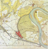 Tranchot und v. Müffling Karte Neuss 1805 (Ausschnitt) | aus: Rheinischer Städteatlas. Neuss. 2010