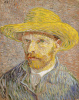 Einer der wohl bekanntesten Namensträger: Vincent van Gogh im Selbstbild | © gemeinfrei