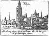 Stadtansicht von Südosten 1698, Tafel 1 | © Rheinischer Städteatlas. Düren. 1974.