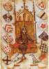 Auch viele Herrscher trugen den Namen Gerhard, hier Herzog Gerhard II von Berg | © Miniatur aus dem Heroldsbuch des Hubertusordens von 1480, gemeinfrei